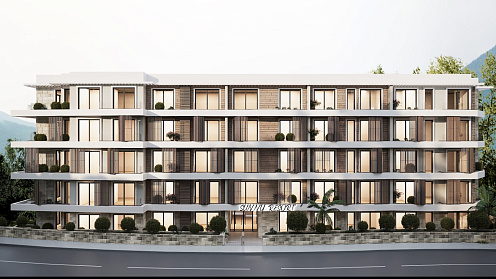 Luxuriöse Apartments in einer modernen Anlage mit Spa- und Wellness-Einrichtungen.